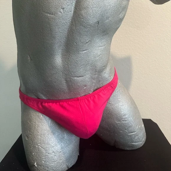 Cotton/Lycra Brief - 628 - pinkish red - Picture 4 of 8